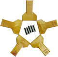 BDI Wear Parts 5 Pack 230F Heavy Flare BDI Tooth Company Bucket Teeth + 23FP Flexpins for Mini Excavator Backhoe Loader
