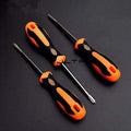 Screwdriver 120Pcs Durable Hand Tool Slotted Occus Screwdriver Steel Multi-Function Screw Driver Tools - (Color: 6mm 6inch Slotted)