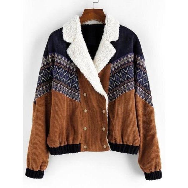 tribal print vintage jacket