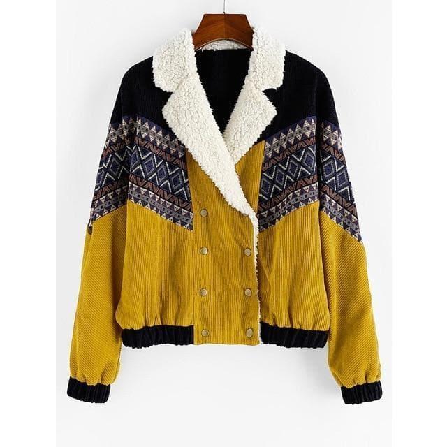 tribal print vintage jacket
