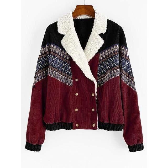 tribal print vintage jacket