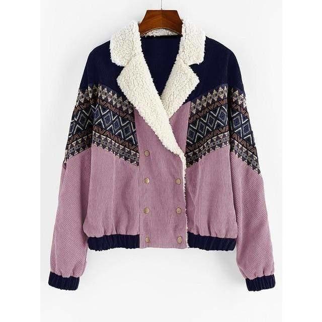 tribal print vintage jacket