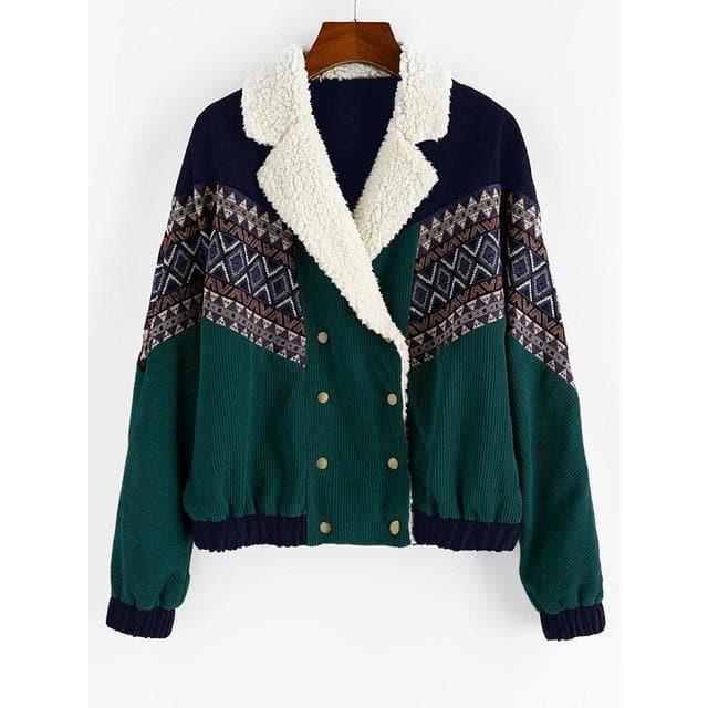 tribal print vintage jacket
