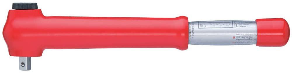 KNIPEX Tools - Torque Wrench, 1/2" Drive, 1000V Insulated (984350)
