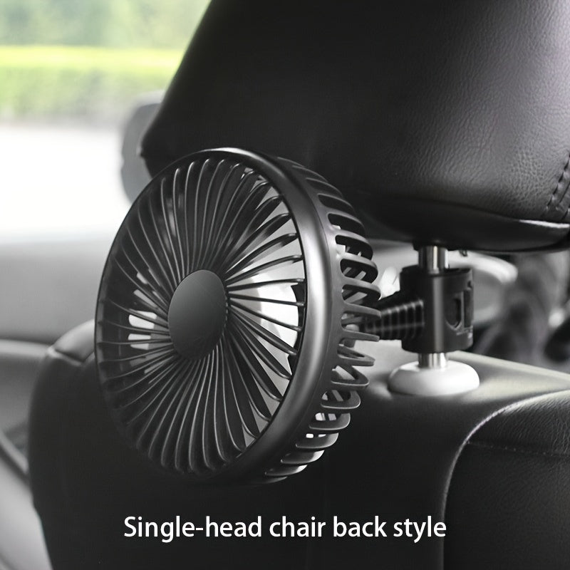 Stay Cool This Summer: Get the Multi-Functional Car Mini Double-Headed Fan!