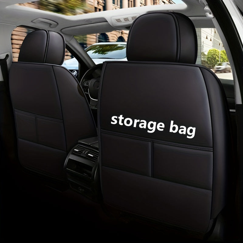 5 Seats Car Seat Cover Set, Four Seasons Universal Front Seat Cushion Car Seat Protector Car Seat Pad Cushion For Car Accessories