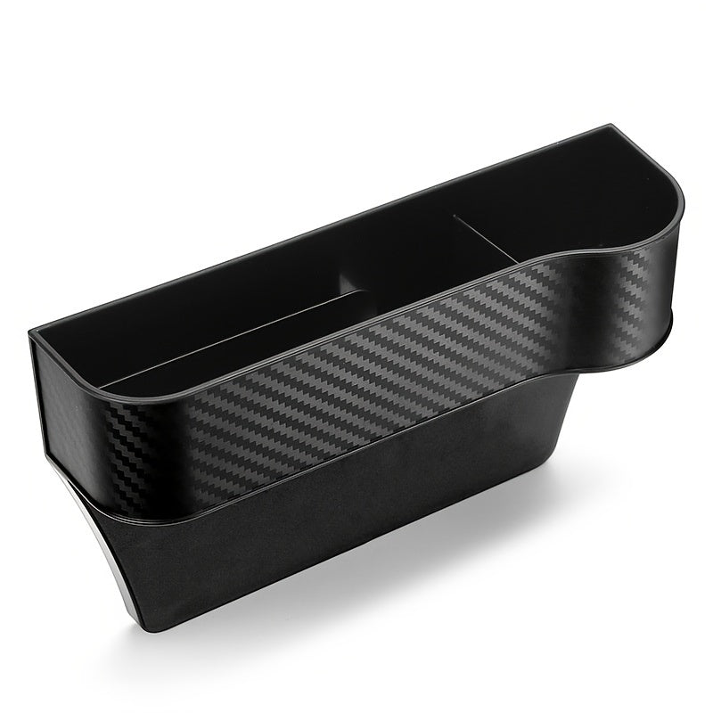 1pc Car Seat Gap Filler Organizer, Multifunctional Car Seat Key Holder Passenger Driver Front Seat Side StoraBox With Cup Holder