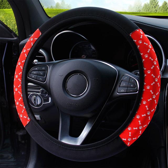 Ethnic Car Steering Wheel Cover