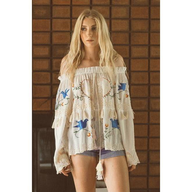 tassel ethnic blouses