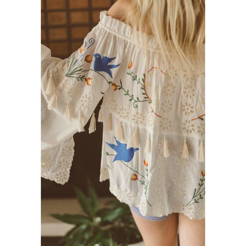 tassel ethnic blouses