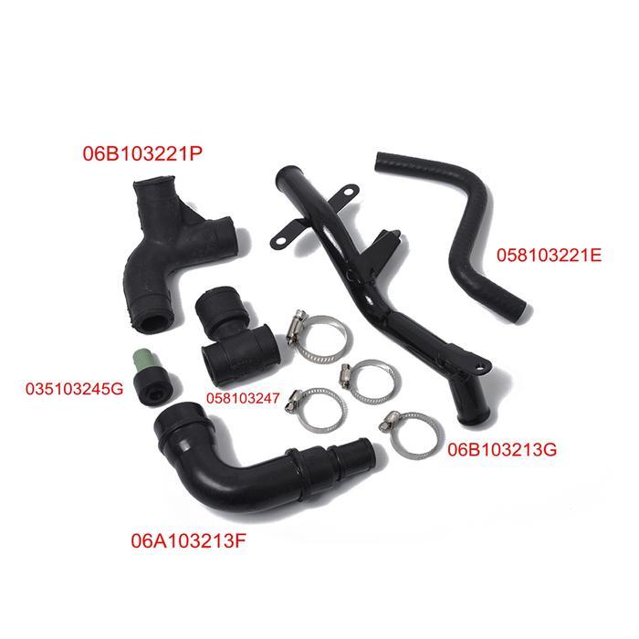 Engine Crankcase Breather Hose Kit For A4 A6 Skoda Superb 1.8T