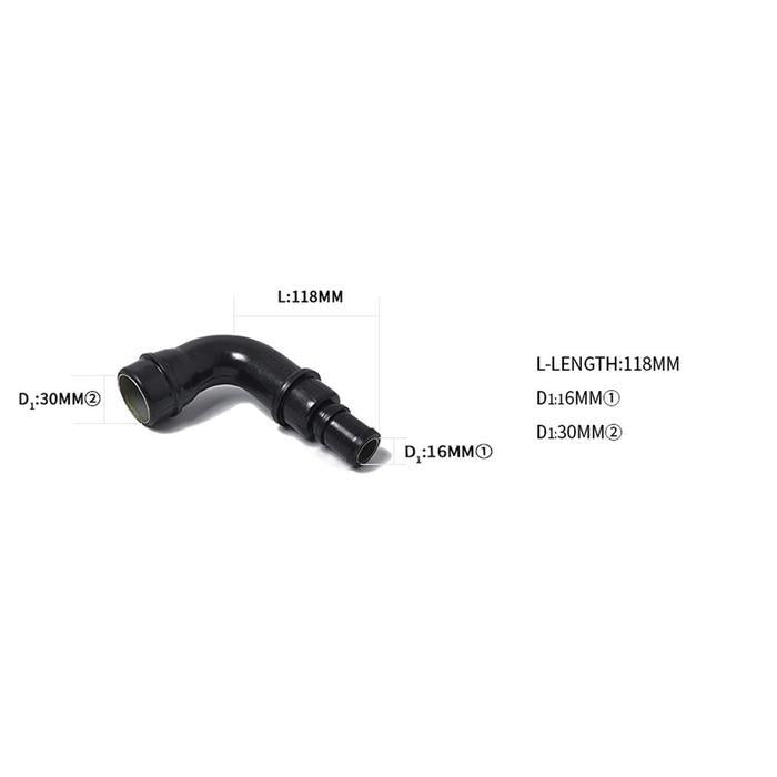 Engine Crankcase Breather Hose Kit For A4 A6 Skoda Superb 1.8T