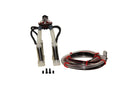 Melasty, Cow Assembly 240cc MilClaw with Plugs and caps Allowing You to Detach Liners/inflations and Milk 2 to 3 teats.7 FT Milk and Pulsator Hose Attached Ready to Start Milking.