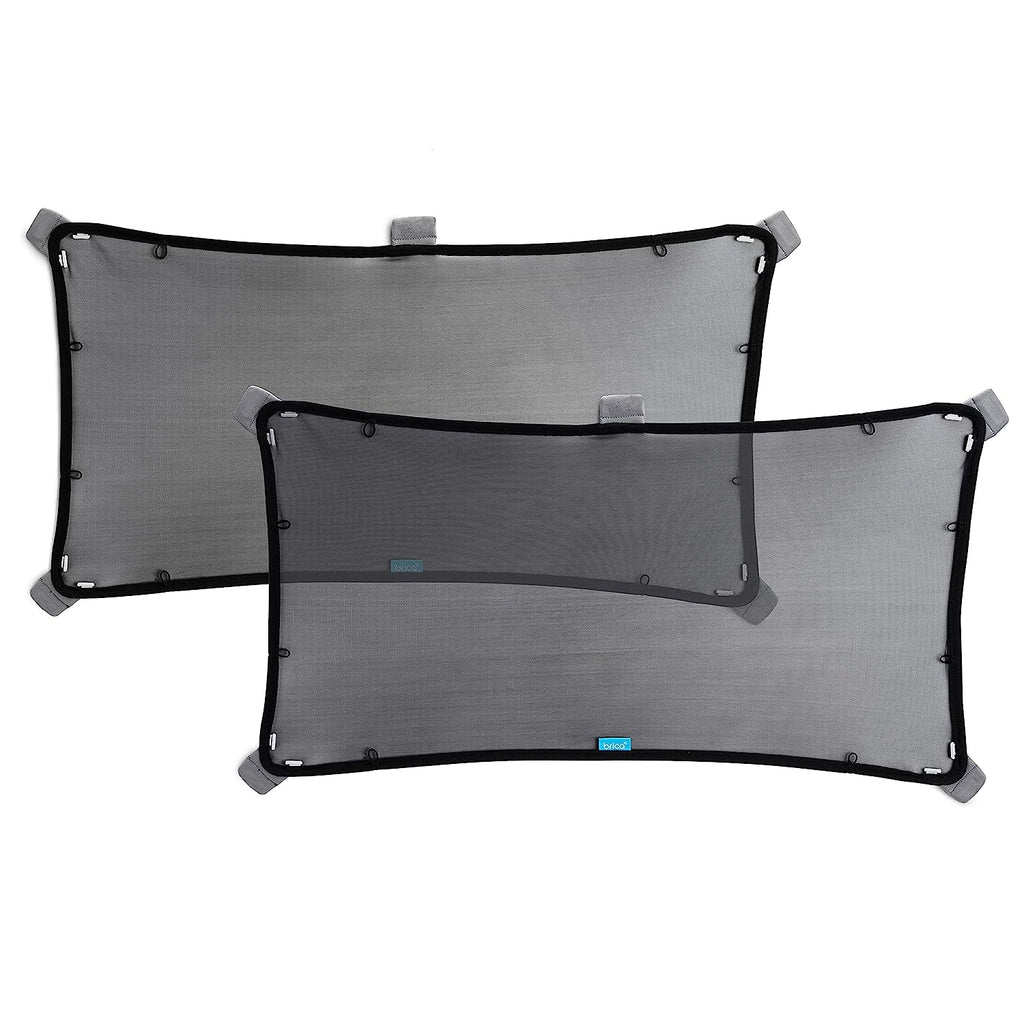 MunchkinBricaMagnetic Stretch to FitSun Shade, Black, 2 Pack