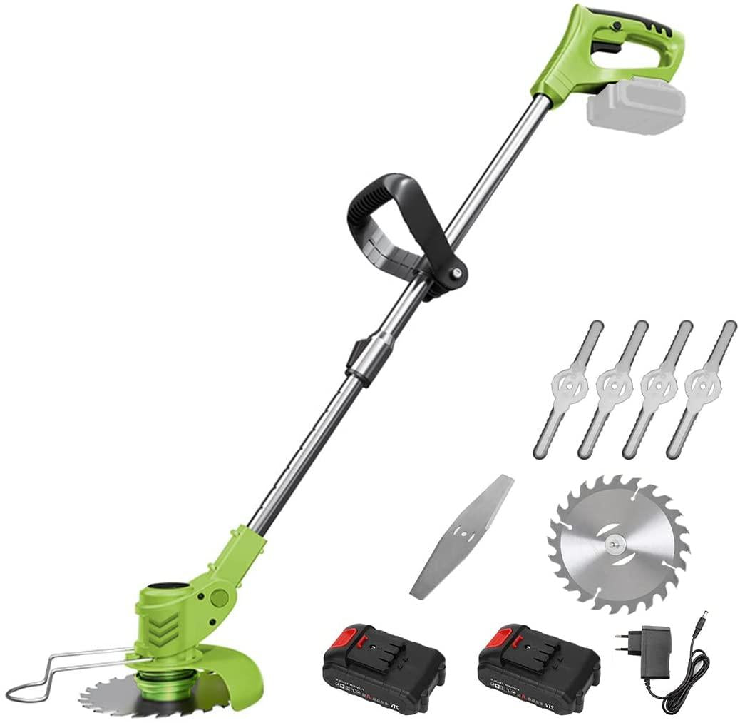 24V Electric Weed Eater，ego String Trimmer，Grass Trimmer，Weed Wacker Cordless，Weed Wacker，Garden, Lawn Trimming Tools, Lithium Battery Tools