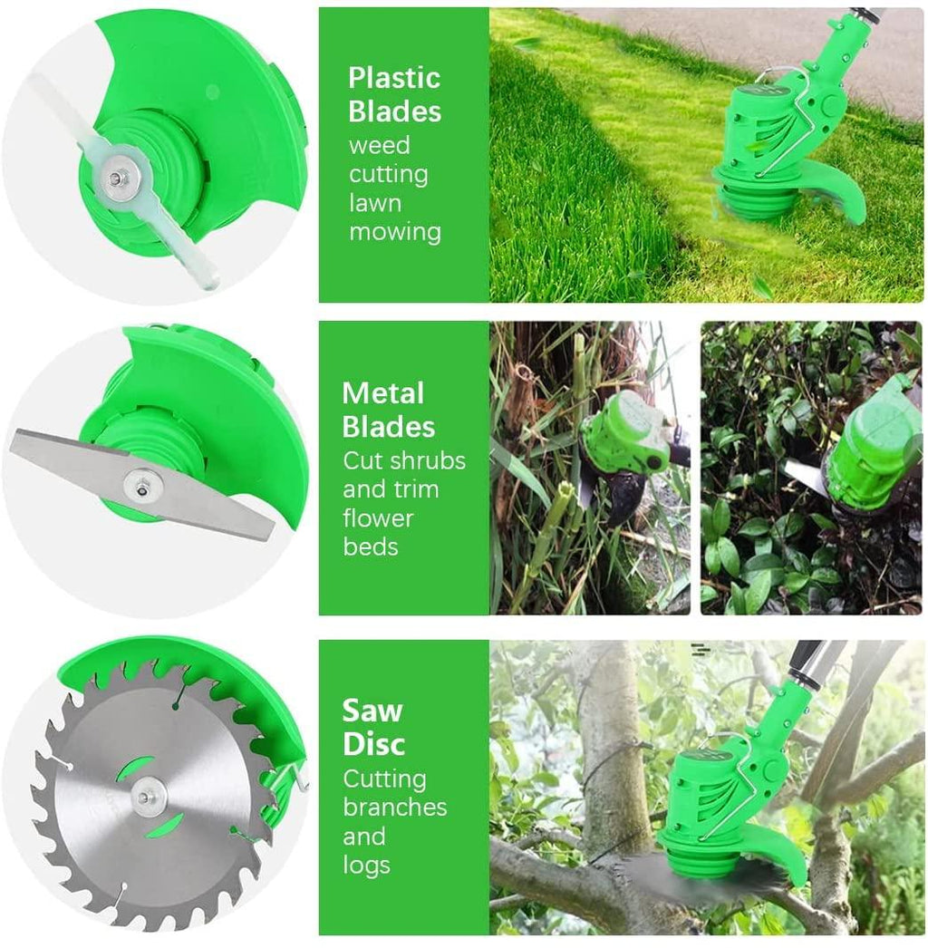 24V Electric Weed Eater，ego String Trimmer，Grass Trimmer，Weed Wacker Cordless，Weed Wacker，Garden, Lawn Trimming Tools, Lithium Battery Tools