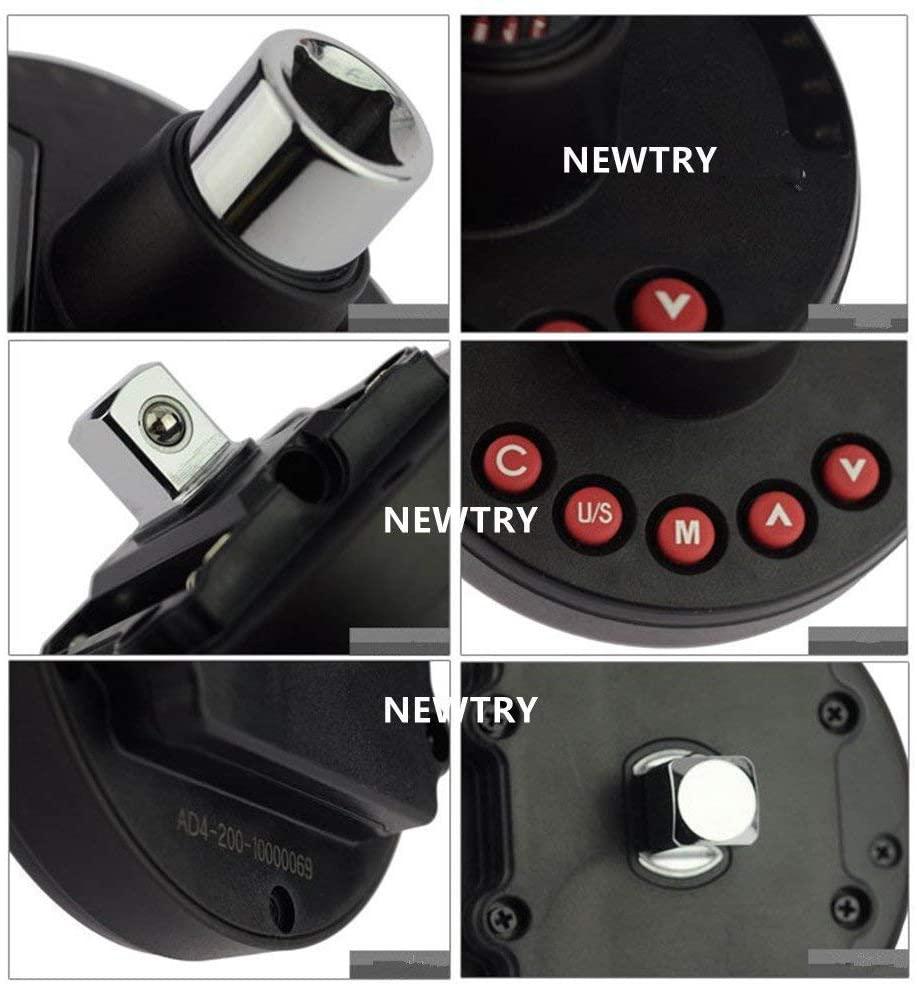 HAND TOOLS Spanners Wrenches 1/2"10-200Nm Digital LCD Electornic Torque Wrench Torsion Angle GauAdapter Hand Tools wrenches set