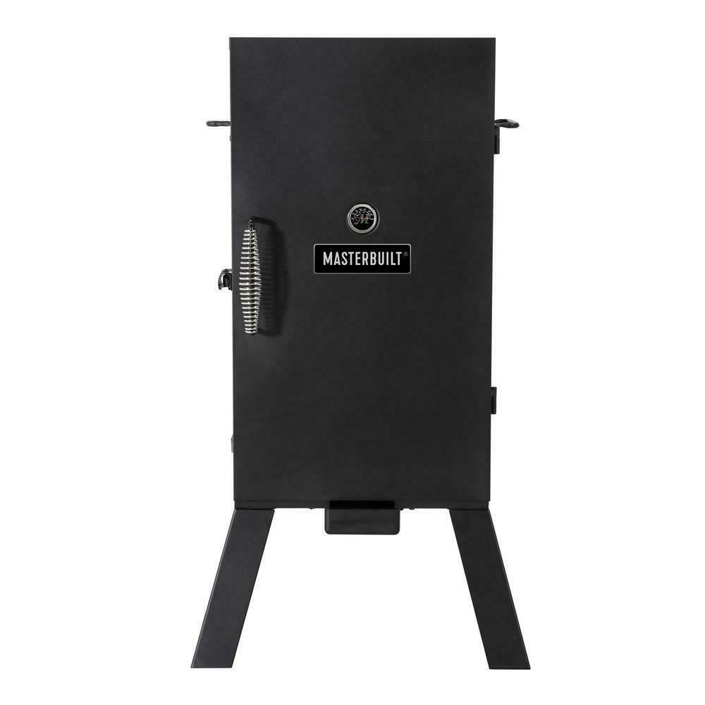 Analog Electric Smoker 30-inch in Black w/ -in Temp GauEasy Plug and Use