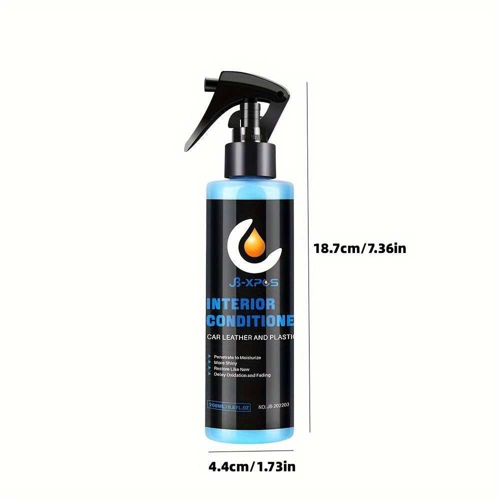 1pc Car Interior Coating Plastic Leather Polish Refinisher