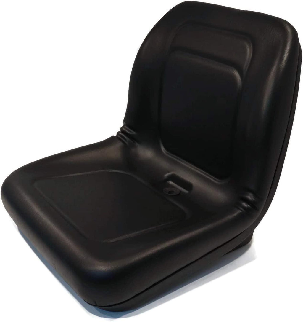 Lawn Mower, Garden Tractor UTV / ATV Seat Black High Back Vinyl Universal Mount B1LGT100BL