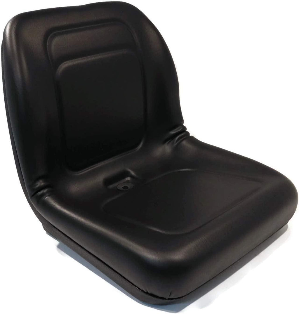 Lawn Mower, Garden Tractor UTV / ATV Seat Black High Back Vinyl Universal Mount B1LGT100BL