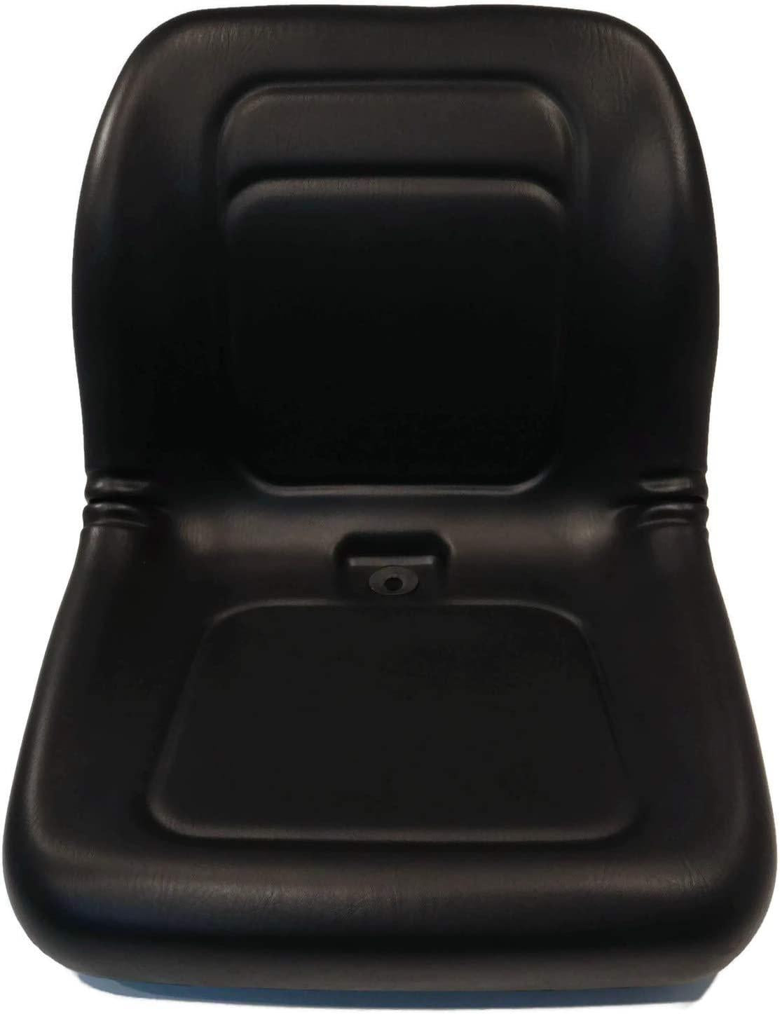 Lawn Mower, Garden Tractor UTV / ATV Seat Black High Back Vinyl Universal Mount B1LGT100BL