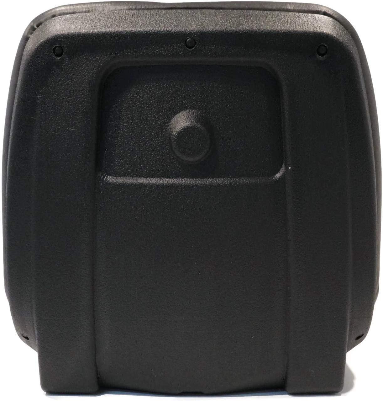 Lawn Mower, Garden Tractor UTV / ATV Seat Black High Back Vinyl Universal Mount B1LGT100BL