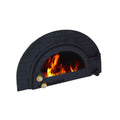 Cast Iron Glass Pizza Oven Door Small -  DIY fired Pizza Ovens