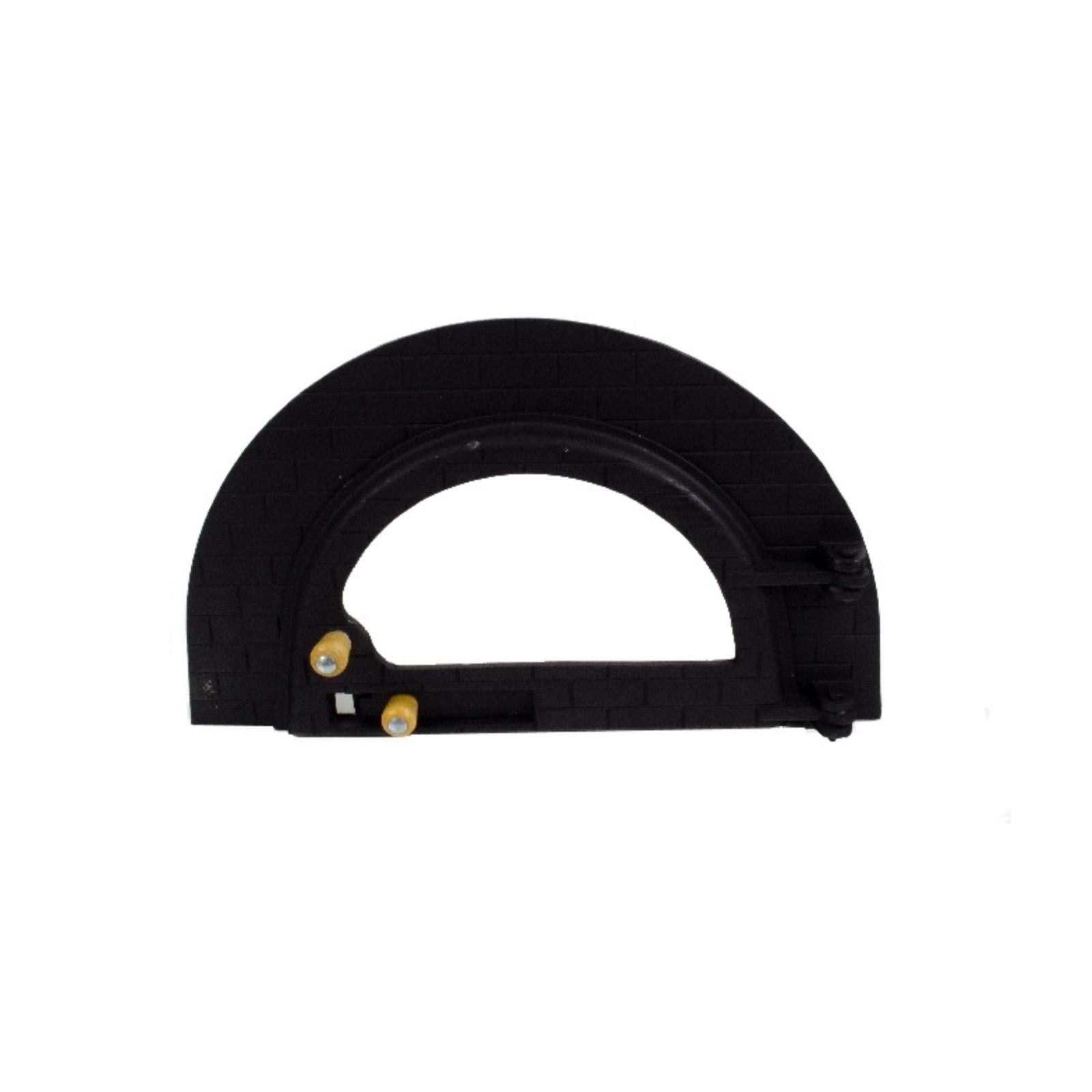 Cast Iron Glass Pizza Oven Door Small -  DIY fired Pizza Ovens