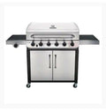Performance 6-Burner Liquid Propane Gas Grill with Side Burner PICKUP