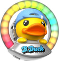 Cacacece Car Air Fresheners Cute Duck Car Voice-Activated Rhythm LED Light Automotive Air Outlet Creative Perfume Aromatherapy Decoration Accessories Air Fresheners for Cars