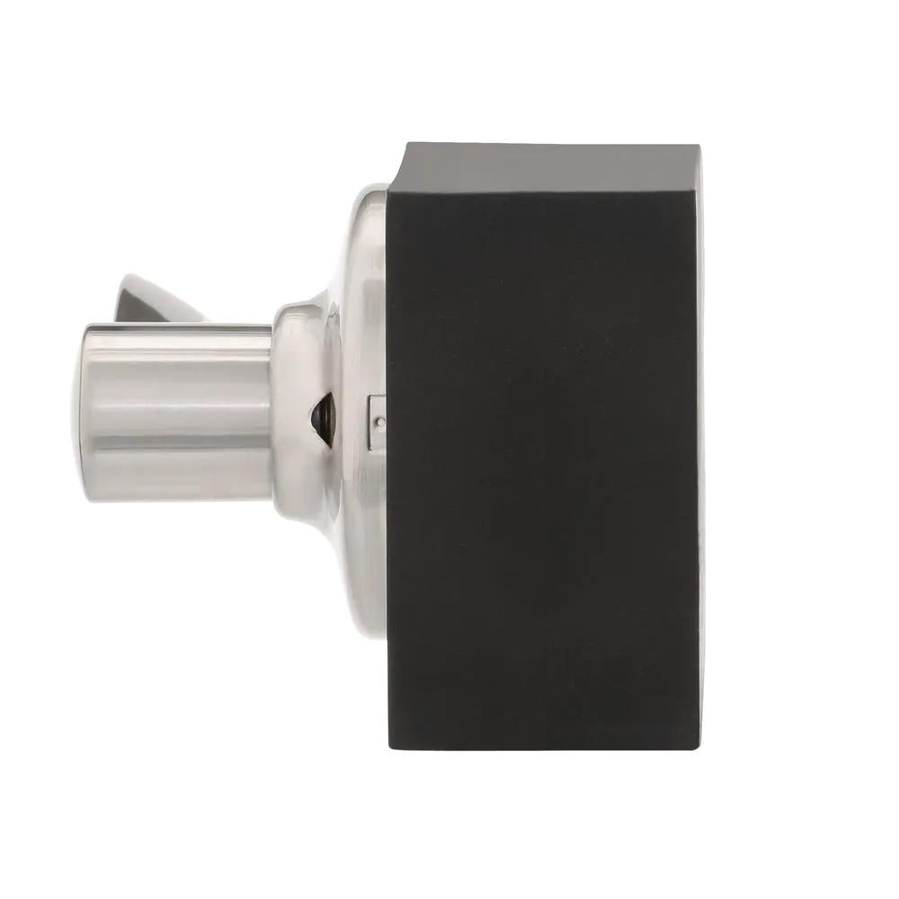 Balboa Satin Nickel Left-Handed Dummy Door Lever with Microban Antimicrobial Technology