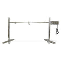 Outdoors Open Fire 25W Spit Tripod Rotisserie Roaster Stand 125 LB