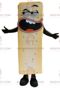 Giant Yellow Fries BIGGYMONKEYMascot Costume. Yellow BIGGYMONKEYMascot Costume