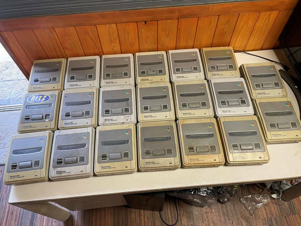 【Lot 20 set】 Super Famicom Console SFC Junk Japanese WHOLESALE