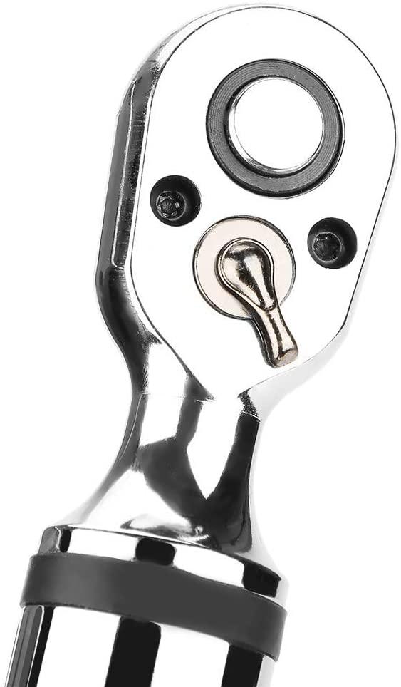 PENFU Wrench Digital Ratchet Wrench, 3/8'' 60N.m High Accuracy Electronic Torsion Bidirectional Ratchet Head Wrench for Manufacturing Maintenance Testing Institutions Hand Repair Tool