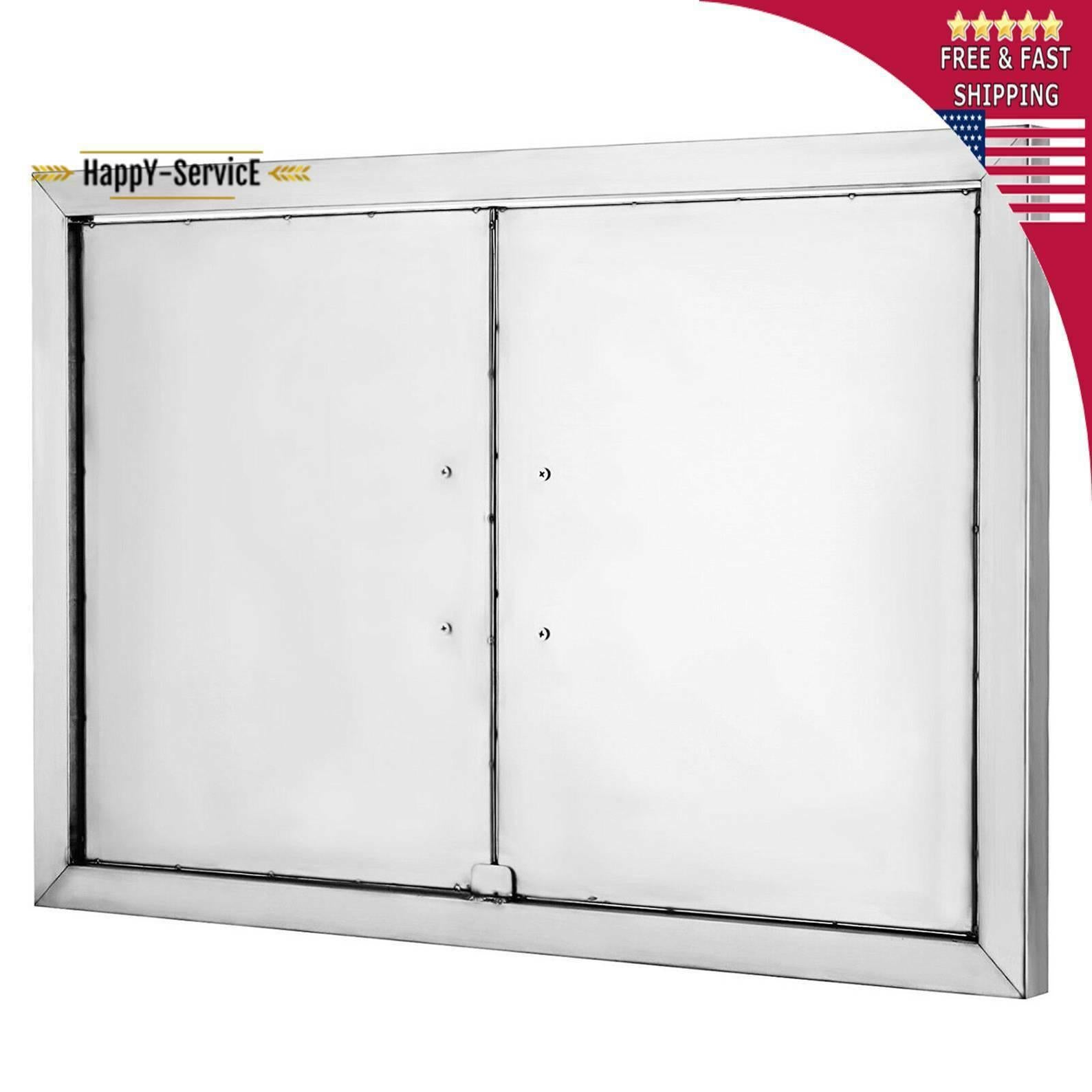 31" OUTDOOR KITCHEN / BBQ ISLAND  STEEL DOUBLE WALLED DOOR USA