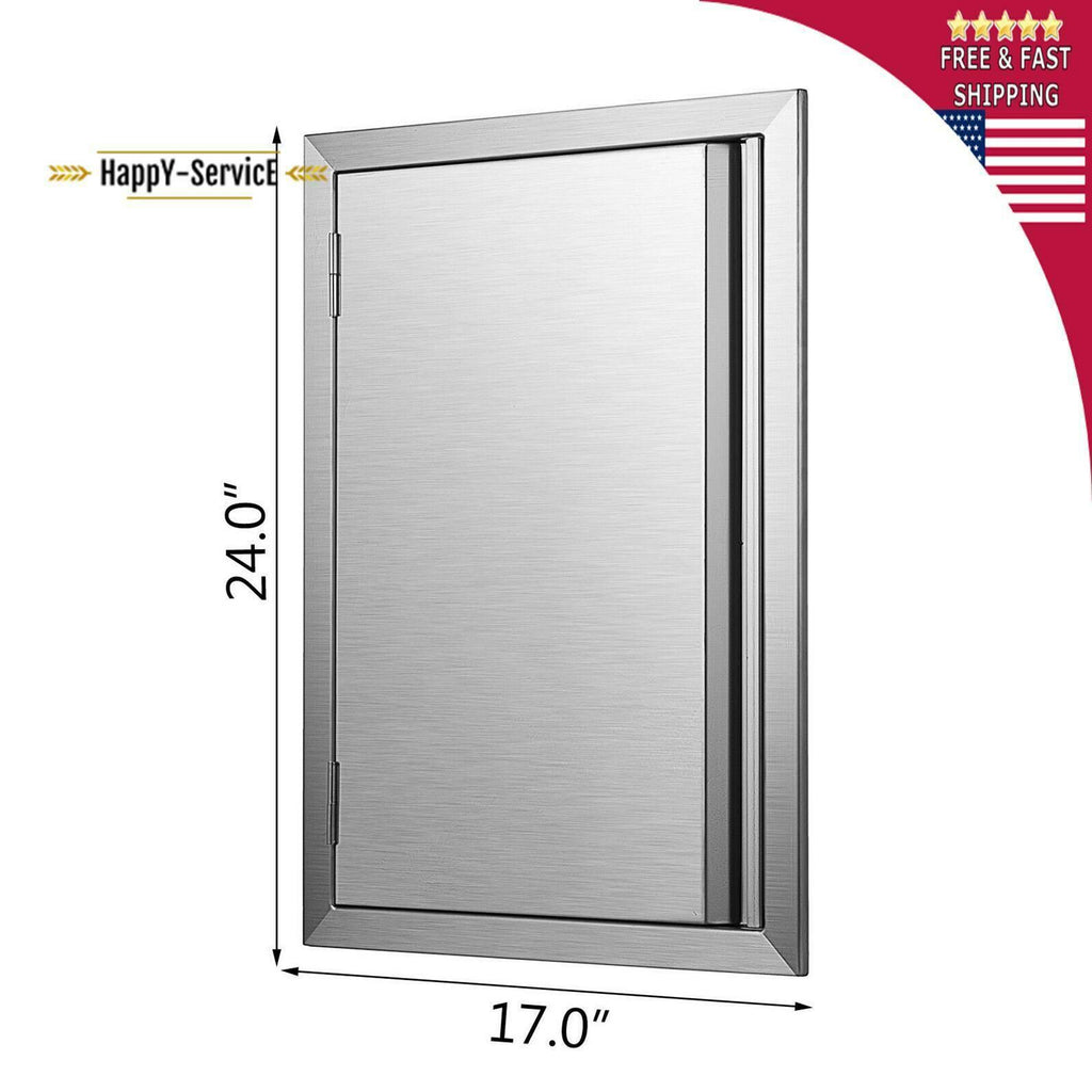 31" OUTDOOR KITCHEN / BBQ ISLAND  STEEL DOUBLE WALLED DOOR USA