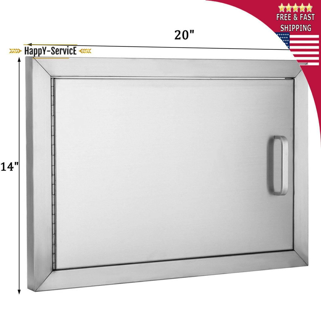 31" OUTDOOR KITCHEN / BBQ ISLAND  STEEL DOUBLE WALLED DOOR USA