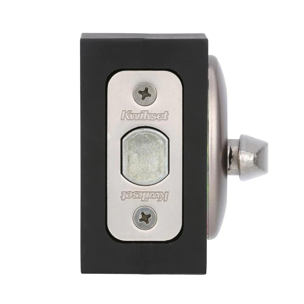 663 Single-Sided Deadbolt in Satin Nickel with Microban Antimicrobial Technology