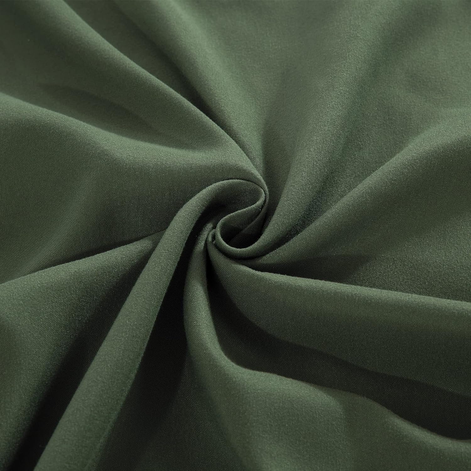 HOMBYS Oversized King Duvet Cover 120 x120 Inch, Ultra Soft Microfiber Olive Green Duvet Cover for All Season with Ziper Closure, 8 Coner Tabs (Olive Green, Oversized King)
