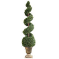 CC Christmas Decor 66" x 15" Spiral Cedar Artificial Tree - Unlit