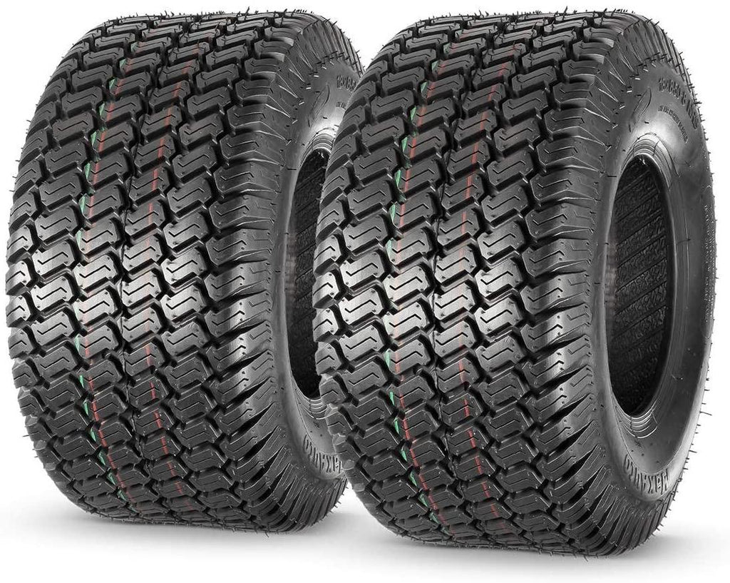 MaxAuto 18x8.50-8 18x8.5x8 Lawn Mower Golf Cart Turf Tires 4PR P332, Set of 2