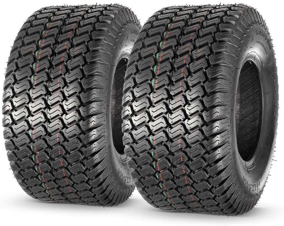 MaxAuto 18x8.50-8 18x8.5x8 Lawn Mower Golf Cart Turf Tires 4PR P332, Set of 2