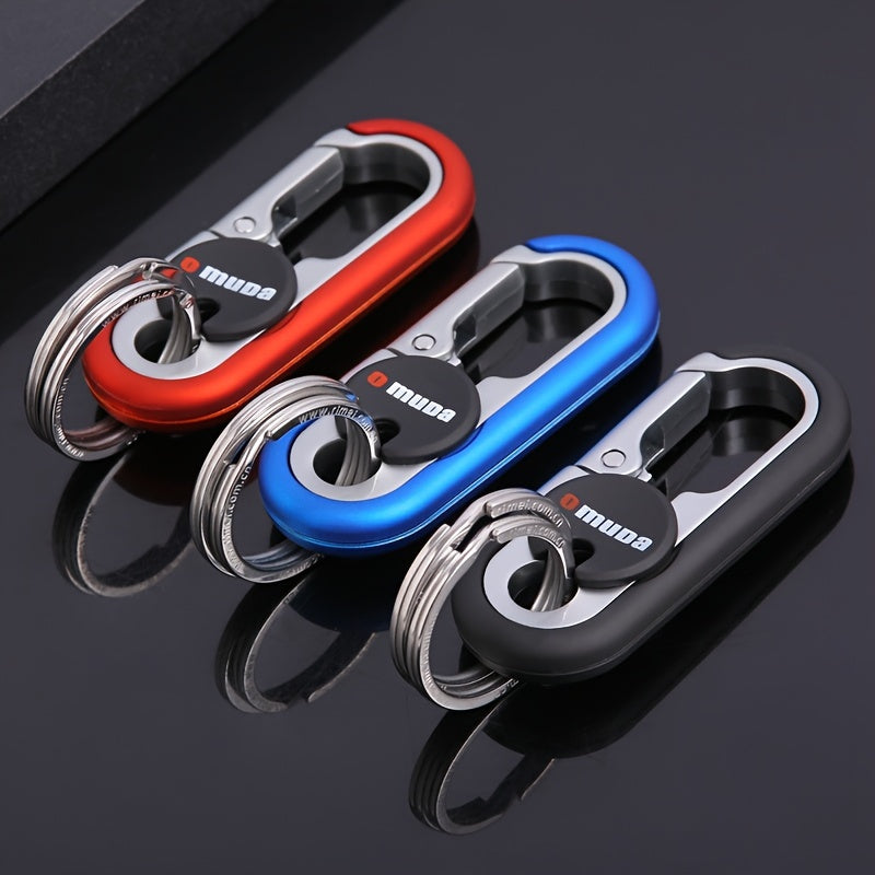 Upgrade Your Style with This High-Grade Metal Alloy Car Key Chain - Perfect for Men's Waist Hanging!