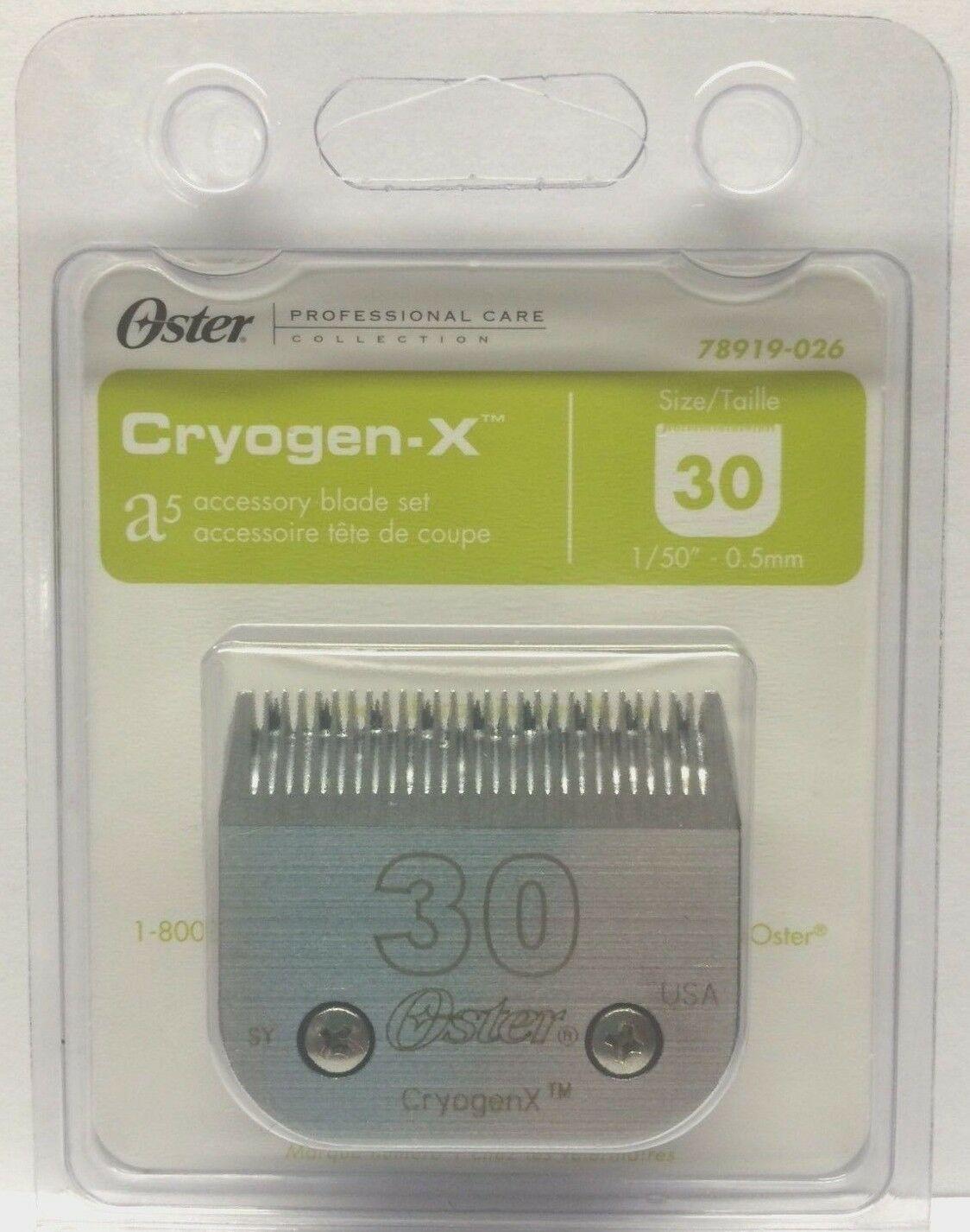 Oster CryogenX Professional Animal Clipper Blade Size # 30