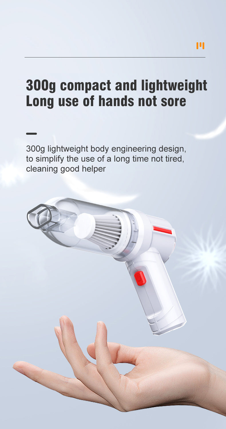 Cordless Vacuum Cleaner, Handheld Rechargeable Car Vacuum Charging Dock, Strong Suction Portable Mini Vacuum, Wet Dry Vacuum Cleaner For Car Home