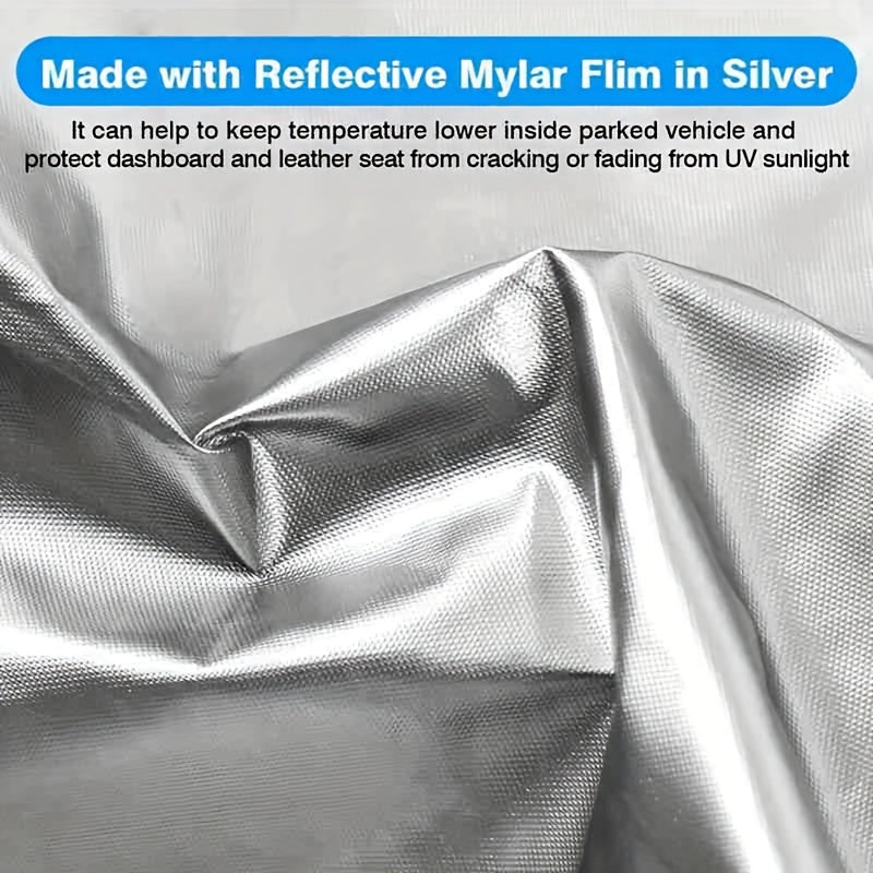 Protect Your Car from the Sun with this Portable, Foldable Car Windshield Sunshade!