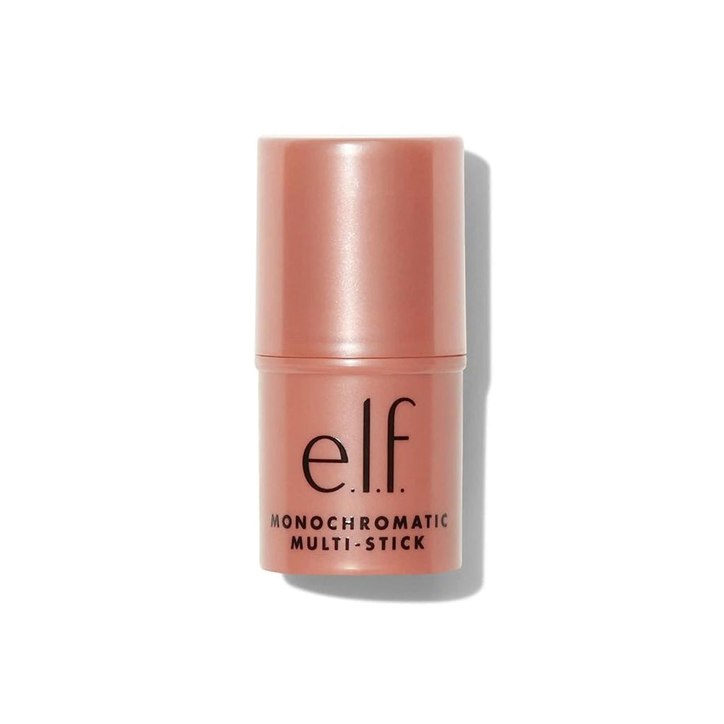 e.l.f. Monochromatic Multi Stick, Luxuriously Creamy &amp; Blendable Color, For Eyes, Lips &amp; Cheeks, Vegan &amp; Cruelty-Free, Bronzed Cherry, 0.155 Oz