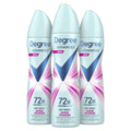 Degree Advanced Antiperspirant Deodorant Dry Spray 72-Hour Sweat and Odor Protection Sheer Powder Deodorant Spray For Women With MotionSense Technology 3.8 oz, Pack of 3
